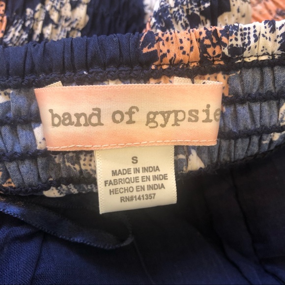 Band of Gypsies Navy Blush Bustier Sundress Small - Picture 5 of 7